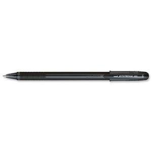 Uni Jetstream SX-101 Ballpoint Pen Super Ink Quick Drying 1.0mm Tip Black Ref 9008050 [Pack 12] Ident: 82B