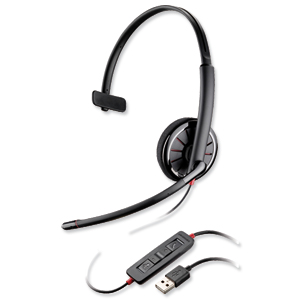 Plantronics Blackwire C310-M Headset Single Earpiece DSP Wideband HiFi Noise-cancelling Ref 85618-01 Ident: 676C