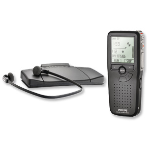 Philips LFH9399 Digital Dictation Starter Kit Pocket Memo 9375 Foot Control and Headphones Ref LFH 9399