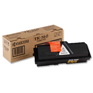 Kyocera TK-160 Laser Toner Cartridge Page Life 2500pp Black Ref 1T02LY0NL0 Ident: 821I