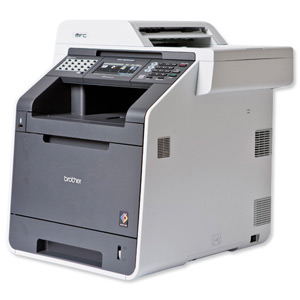 Brother Colour Laser Multifunction Printer Duplex Network WiFi 28ppm 600dpi A4 Ref MFC9970CDWU1 Ident: 680D