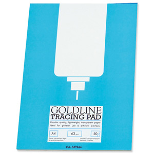 Tracing Pad 63gsm 50 Sheets A4 Ident: 49A