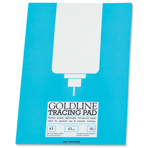 Tracing Pad 63gsm 50 Sheets A3