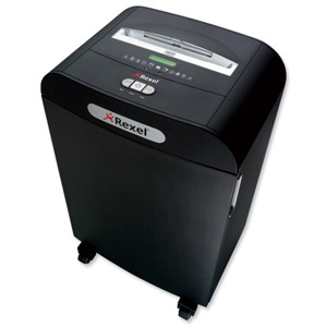 Rexel Mercury RDS2250 Shredder 5.8mm Strip Cut 22x80gsm 24.3kg W480xD370xH676mm Ref 2102417