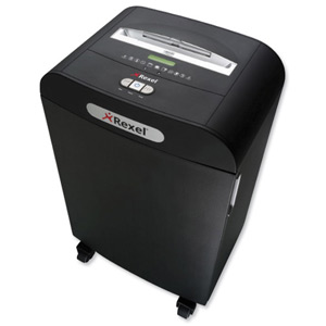 Rexel Mercury RDX1850 Shredder 4x45mm Cross Cut 18x80gsm 30.6kg W480xD370xH676mm Ref 2102421