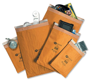 Jiffy Padded Bag Envelopes No.4 Brown 225x343mm Ref JPB-4 [Pack 100]