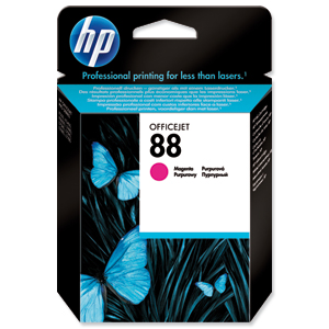 Hewlett Packard [HP] No. 88 Inkjet Cartridge Page Life 850pp 9ml Magenta Ref C9387AE Ident: 811A