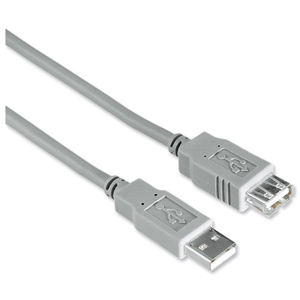 USB Extension Cable A Male Plug to A Female Jack Quality Shielded UL Style 3m Ident: 757B