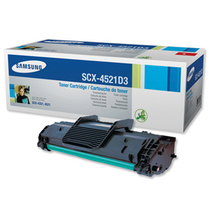 Samsung Laser Toner Cartridge Page Life 3000pp Black Ref SCX4521D3/ELS