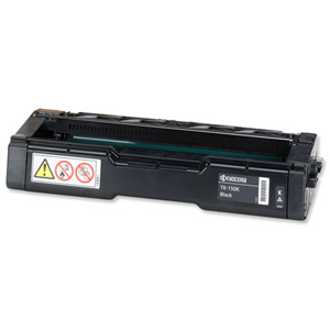 Kyocera TK-150K Laser Toner Cartridge Page Life 6500pp Black Ref 1T05JK0NL0