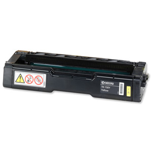 Kyocera TK-150Y Laser Toner Cartridge Page Life 6000pp Yellow Ref 1T05JKANL0