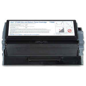 Dell No. K3756 Laser Toner Cartridge Return Program Page Life 6000pp Black Ref 593-10102 Ident: 800O