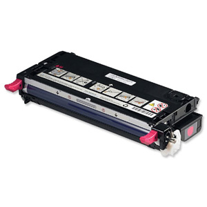 Dell No. RF013 Laser Toner Cartridge High Capacity Page Life 8000pp Magenta Ref 593-10172 Ident: 801I