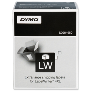 Dymo 4XL Labels 104x159mm [for Labelwriter 4XL] Ref S0904980 [220 Labels]