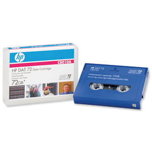 Hewlett Packard [HP] DDS-1 Cartridge Data Tape 72GB Capacity Ref C8010A Ident: 781B