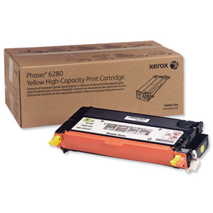 Xerox Laser Toner Cartridge High Yield Page Life 5900pp Yellow Ref 106R01394 Ident: 835D