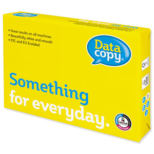 Data Copy Everyday Paper Ream-Wrapped 80gsm Punched 4 Hole A4 White Ref 4594 [500 Sheets] Ident: 13B