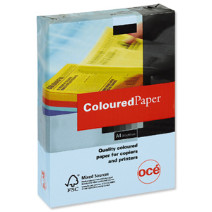 Multifunctional Paper Coloured Ream Wrapped 80gsm A4 Blue [500 Sheets] Ident: 16A