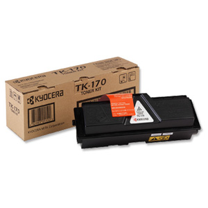Kyocera TK-170 Laser Toner Cartridge Page Life 7200pp Black Ref 1T02LZ0NL0 Ident: 821J