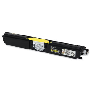 Epson S050554 Laser Toner Cartridge High Yield Page Life 2700pp Yellow Ref C13S050554 Ident: 806F