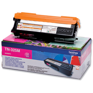 Brother Laser Toner Cartridge Page Life 3500pp Magenta Ref TN325M