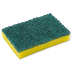 Sponge Scourer High Quality Non Scratch Blue [Pack 10]