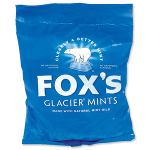 Fox's Glacier Mints Wrapped Boiled Sweets in Bag 175g Ref A07577 Ident: 622H