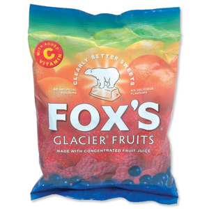 Fox's Glacier Fruits Wrapped Boiled Sweets in Bag 175g Ref A05164 Ident: 622H
