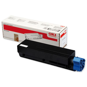 OKI Laser Toner Cartridge Page Life 3000pp Black Ref 44574702