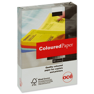 Multifunctional Paper Coloured Ream Wrapped 80gsm A4 Grey [500 Sheets] Ident: 16A
