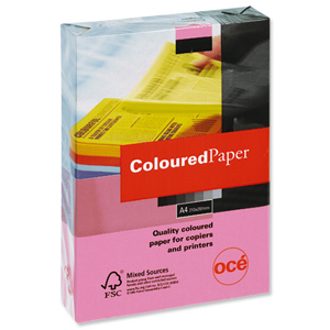 Multifunctional Paper Coloured Ream Wrapped 80gsm A4 Salmon [500 Sheets] Ident: 16A