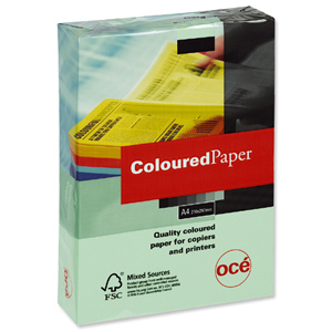Multifunctional Paper Coloured Ream Wrapped 80gsm A4 Emerald Green [500 Sheets] Ident: 16A