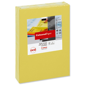 Multifunctional Paper Coloured Ream Wrapped 80gsm A4 Sun Yellow [500 Sheets]