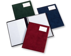 Rexel Nyrex Slimview Display Book 24 Pockets A4 Blue Ref 10015BU