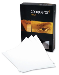 Conqueror Prestige Paper Laid Finish Box 100gsm A4 High White Ref CQP0324HWNW [500 Sheets] Ident: 15B