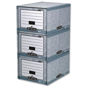 R-Kive System Storage Drawer W393xD545xH290mm Ref 01820 [Pack 5] Ident: 174D