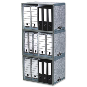 R-Kive System Archive Stax File Store W540xD400xH390mm Ref 01850 [Pack 5]