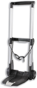 Raaco Trolley Folding with Extendable Back Heavy-duty Plastic Frame 2-Wheel Capacity 200kg Ref 760058