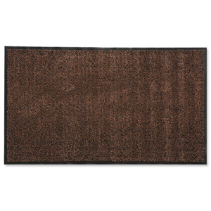 Indoor Entrance Mat with Nylon Monofilaments 900x1500mm Brown Ident: 509D