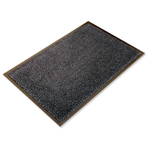 Indoor Entrance Mat with Nylon Monofilaments 1200x1800mm Grey Ident: 509D