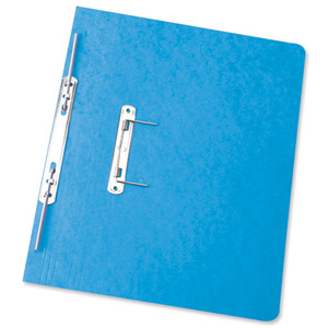 Elba Boston Spiral Transfer Spring File 300 micron for 32mm Foolscap Blue Ref 100090035 [Pack 25] Ident: 198C