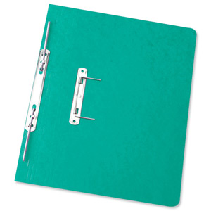 Elba Boston Spiral Transfer Spring File 300 micron for 32mm Foolscap Green Ref 100090036 [Pack 25]