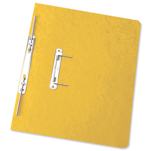 Elba Boston Spiral Transfer Spring File 300 micron for 32mm Foolscap Yellow Ref 100090037 [Pack 25] Ident: 198C