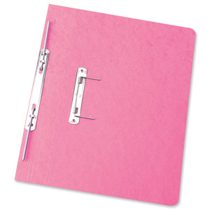 Elba Boston Spiral Transfer Spring File 300 micron for 32mm Foolscap Pink Ref 100090041 [Pack 25] Ident: 198C