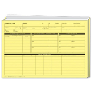 Sigma Personnel Wallets Extra Capacity Expandable Gusset W330xD30xH235mm Yellow Ref G354 [Pack 50] Ident: 21D