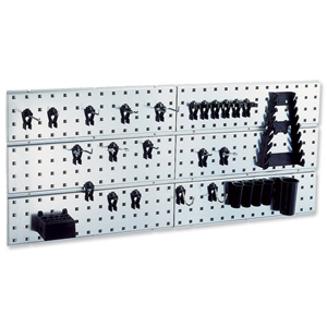 Tool Wall Panels x2 and 28 Super Clips