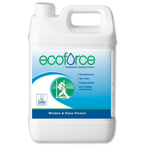 Ecoforce Glass and Window Cleaner 5 Litre Ref 11508 [Pack 2] Ident: 589C
