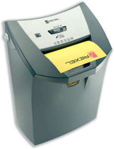 Rexel SC170 Shredder Automatic On Off Strip Cut 6mm 22 Litre Capacity 12x80gsm Ref 1758025