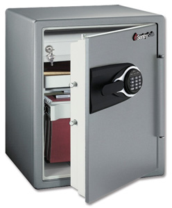 Sentry Fire Water and Security Safe Electronic 1hr UL/ETL-rated 56.6 Litre W472xD491xH603mm Ref MS5635