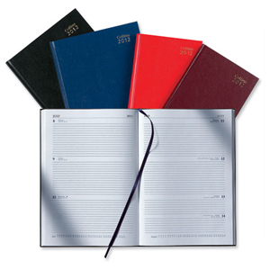 Collins 2012 Royal Diary Week to View Current and Forward Year Planners A5 Black Ref 35BLK